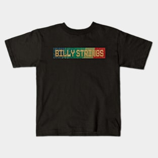 Billy Strings - RETRO COLOR - VINTAGE Kids T-Shirt